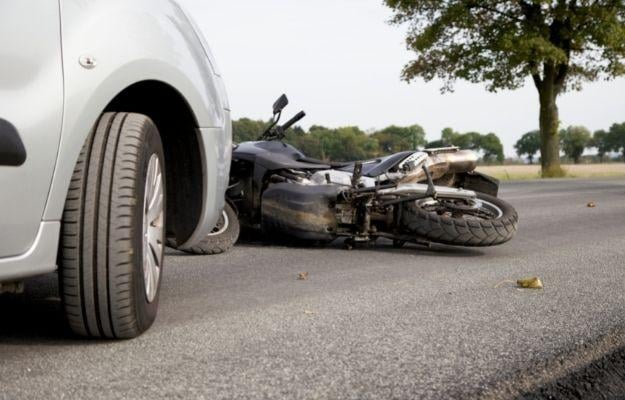a-car-crashing-into-a-motorcycle-in-allentown