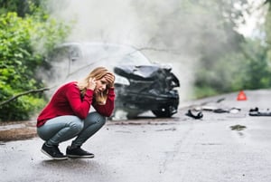 WHat are the most common causes of car accidents?