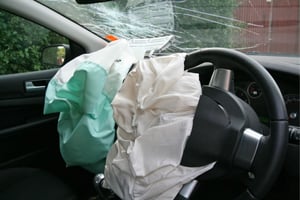 How are airbag injuries treated?